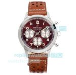 BLS Swiss Breitling Transocean Chronograph 7750 Brown Dial Replica Watch 41mm 